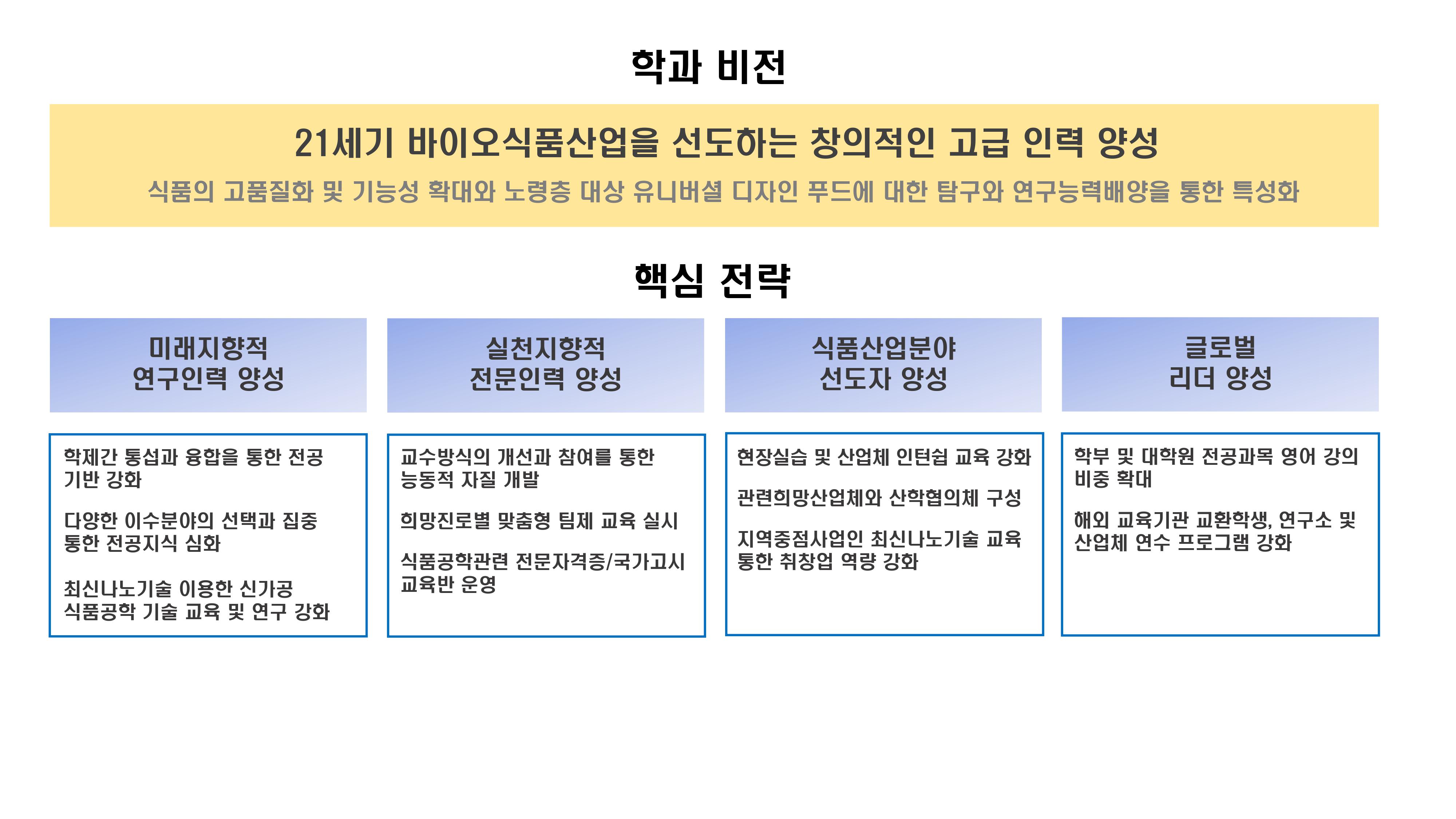 비전 및 발전전략